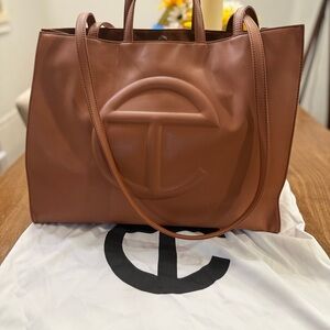 Telfar Tan Large Tote Bag